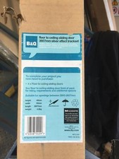 B & Q FLOOR TO CEILING SLIDING