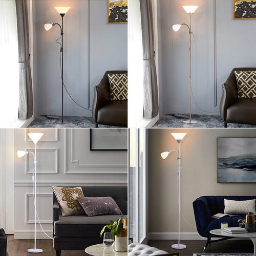 Tall 175cm floor lamp metal - lamp,