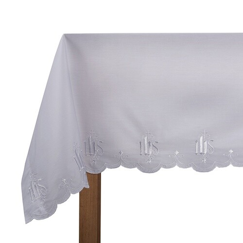 Embroidered ihs altar - embroidered,