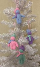 Set Of 4 x Hand Knitted