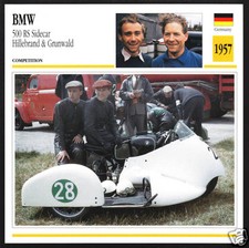 1957 BMW 500cc RS Sidecar