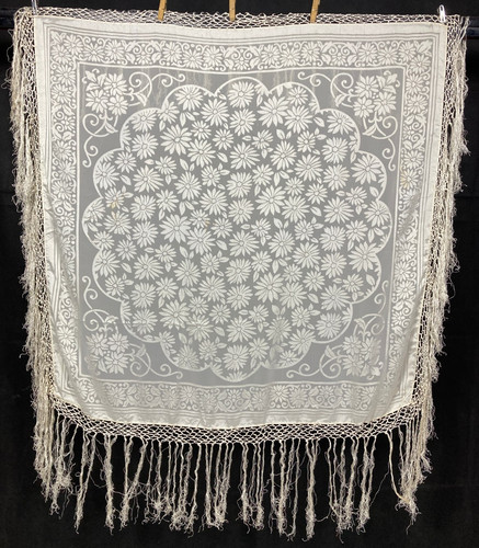 Vintage silk hand embroidered - silk,
