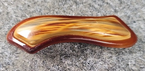 Vtg bakelite lucite hair - bakelite, clip