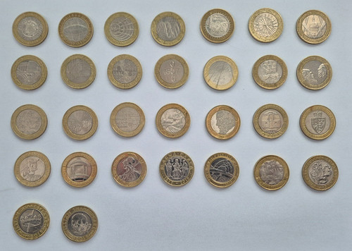Circulated coins 1998 - circulated, £2