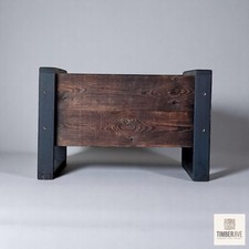 Large Wooden Planter –