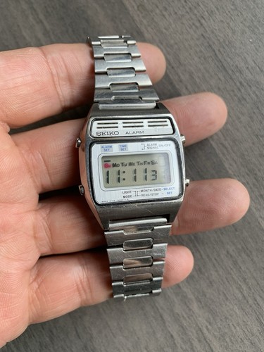 Vintage digital seiko alarm - seiko,