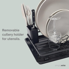 – Compact Dish Drainer –