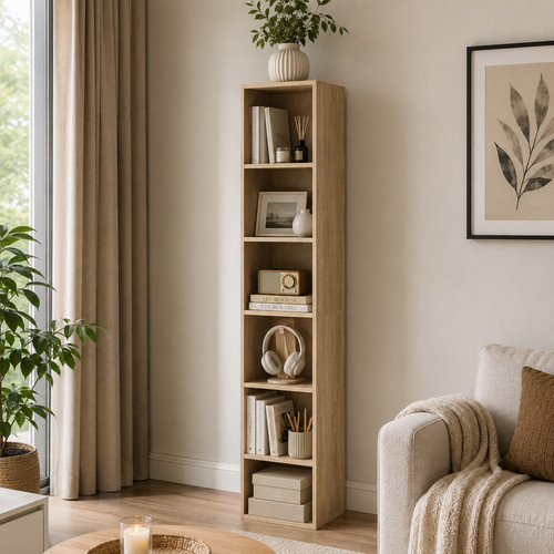 Bookcase tier narrow - bookcase,