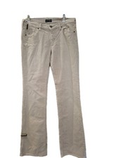 Armani Jeans Beige Bootcut Flare Cords W 28 Inside Leg 33 Inch