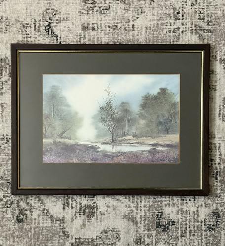 Lithographic print heather - print, of