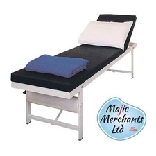 Medical First Aid Treatment Couch Low Bed with Adjustable Headrest & Easyclean