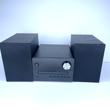 Pioneer X-EM16 CD Black FM Radio Mini Hi Fi System No Remote Or Aerial Tested