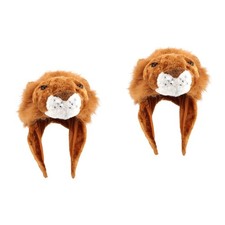 2pcs Party Dress Up Hat Lion