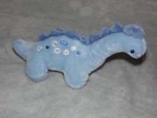 Boots blue dinosaur soft toy comforter