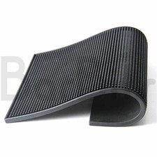 Rubber Bar Mat Black Service