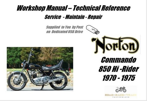 Norton commando 850 rider - norton,