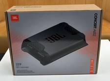 JBL CAR CONCERT AMP AMPLIFER 500W MAX MONO, STEREO BASS 1/2 CHANNEL A652
