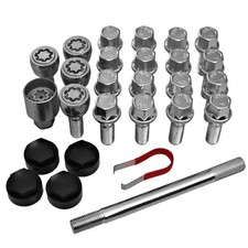Rover 75 Wheel Bolts Silver