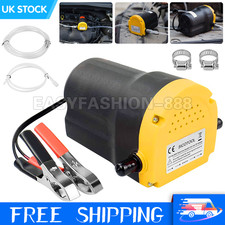 Electric Car Diesel Engine Oil Change Transfer Extractor Suction Syphon Pump 12V
