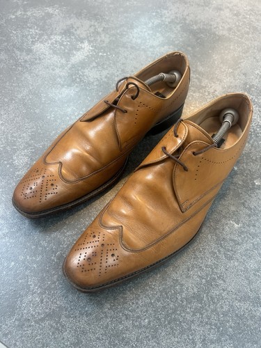 Loake stitch men tan brown - stitch,