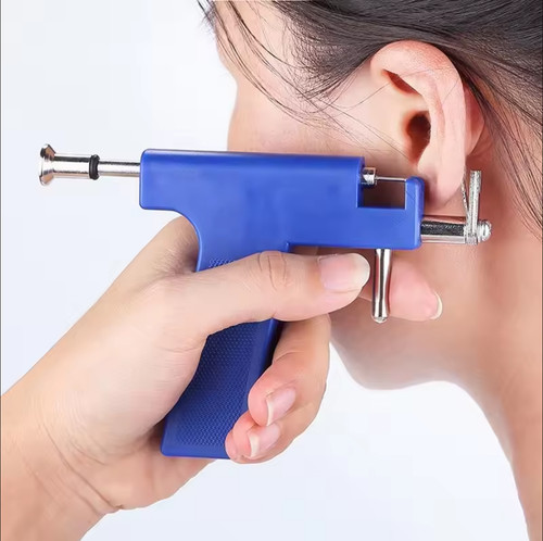 Ear piercing gun machine - machine, with
