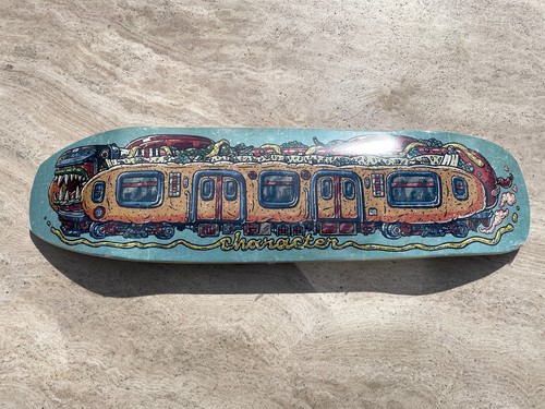 New character skateboard - skateboard, deck