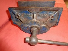 Vintage  Record Vice No.55 Made In England Woodworking Bench Vice