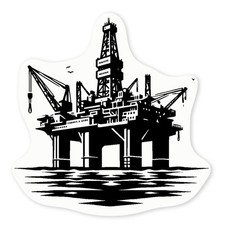 'Offshore Oil Rig' Clear