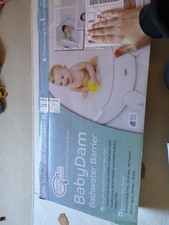 Baby Dam Bath Barrier No Need for a Baby Bath, Suitable From Newborn