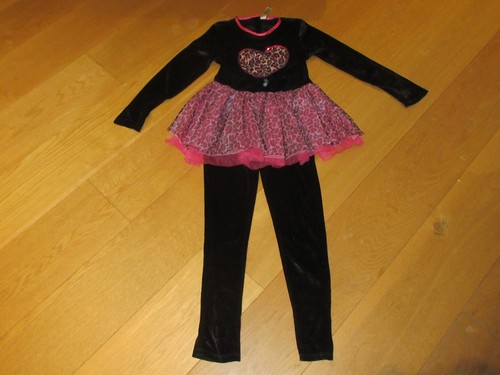 Girls george black - george, velour