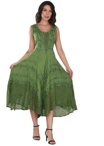 Women floral embroidery - women's,