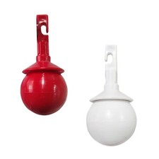 Rolling ball cane with hook tip to prevent stick blows