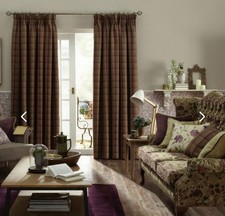 Huge Curtains  wool Vintage w