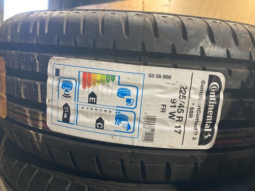 225 45r17 continental - , run