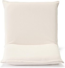 Muji Floor Chair Large Washed Cotton Canvas 100% Cotton Chair with Cover 3color