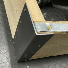 SCAFFOLD BOARD SHUTTERING ANGLE BRACKETS | 105MM X 50MM X 3MM THICK REUSABLE  X2