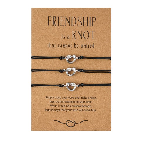 Infinity friendship knot wish - infinity,