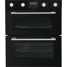 Belling BEL BI703MFC Built Under 60cm Electric Double Oven Black A/A