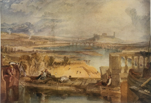 Lancaster from the viaduct - the,