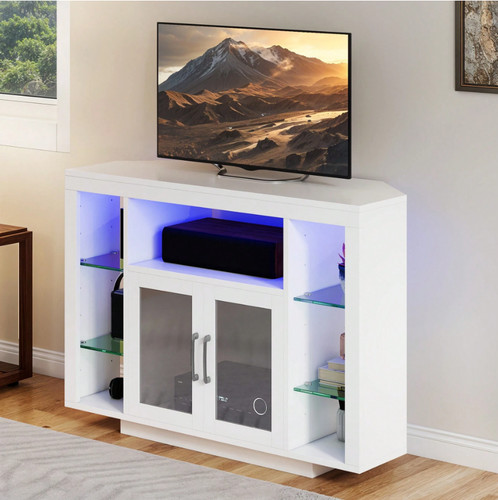 100cm corner stand - tv, cabinet