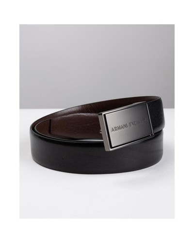 Armani exchange leather plate - armani,