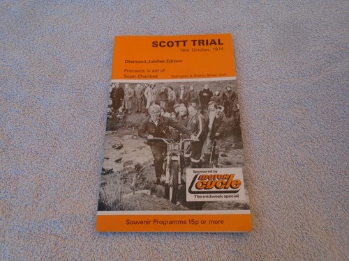 The scott motorcycle trial - trial,