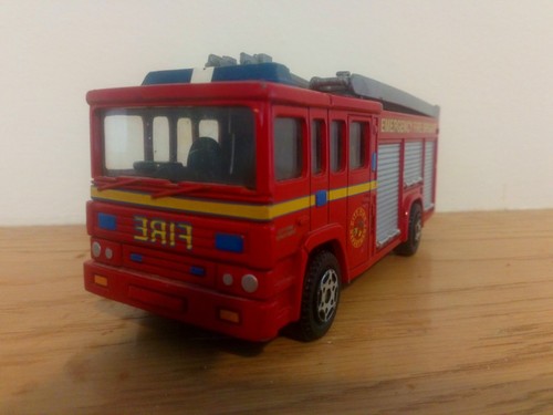 Husky diecast fire engine