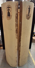 Tambour style circular privacy - circular,