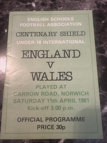 England wales 1981 - wales, (