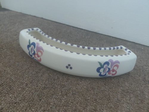 Vintage poole pottery curved - pottery,