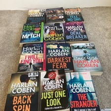 12x Harlen Coben Thriller Book