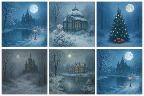 Rather gothic christmas - a,