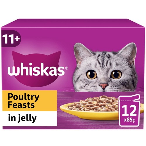 85g whiskas poultry - 48, 11+