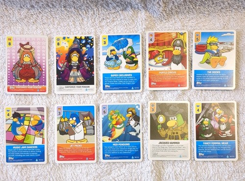 Club penguin trading card game - trading,